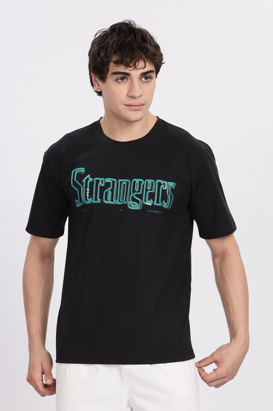 Round Neck Short Sleeve Graphic T-Shirt