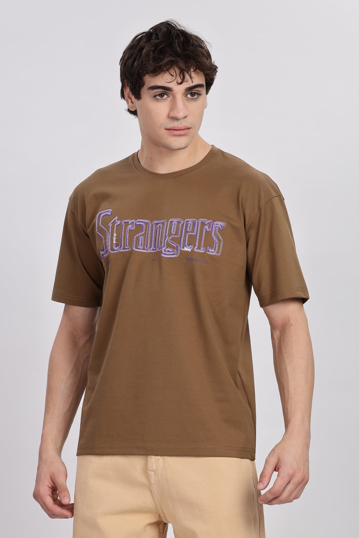 Round Neck Short Sleeve Graphic T-Shirt