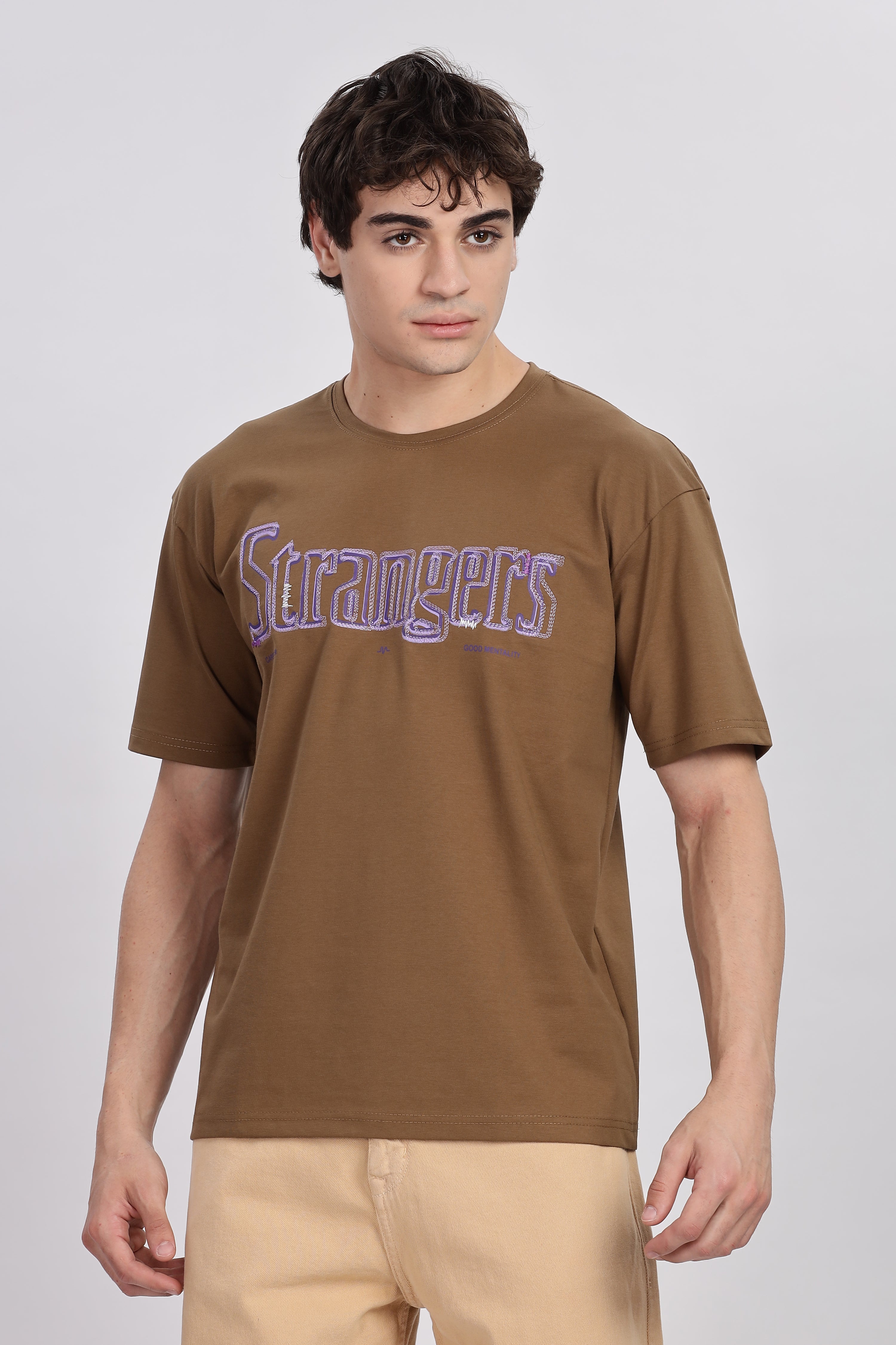 Round Neck Short Sleeve Graphic T-Shirt