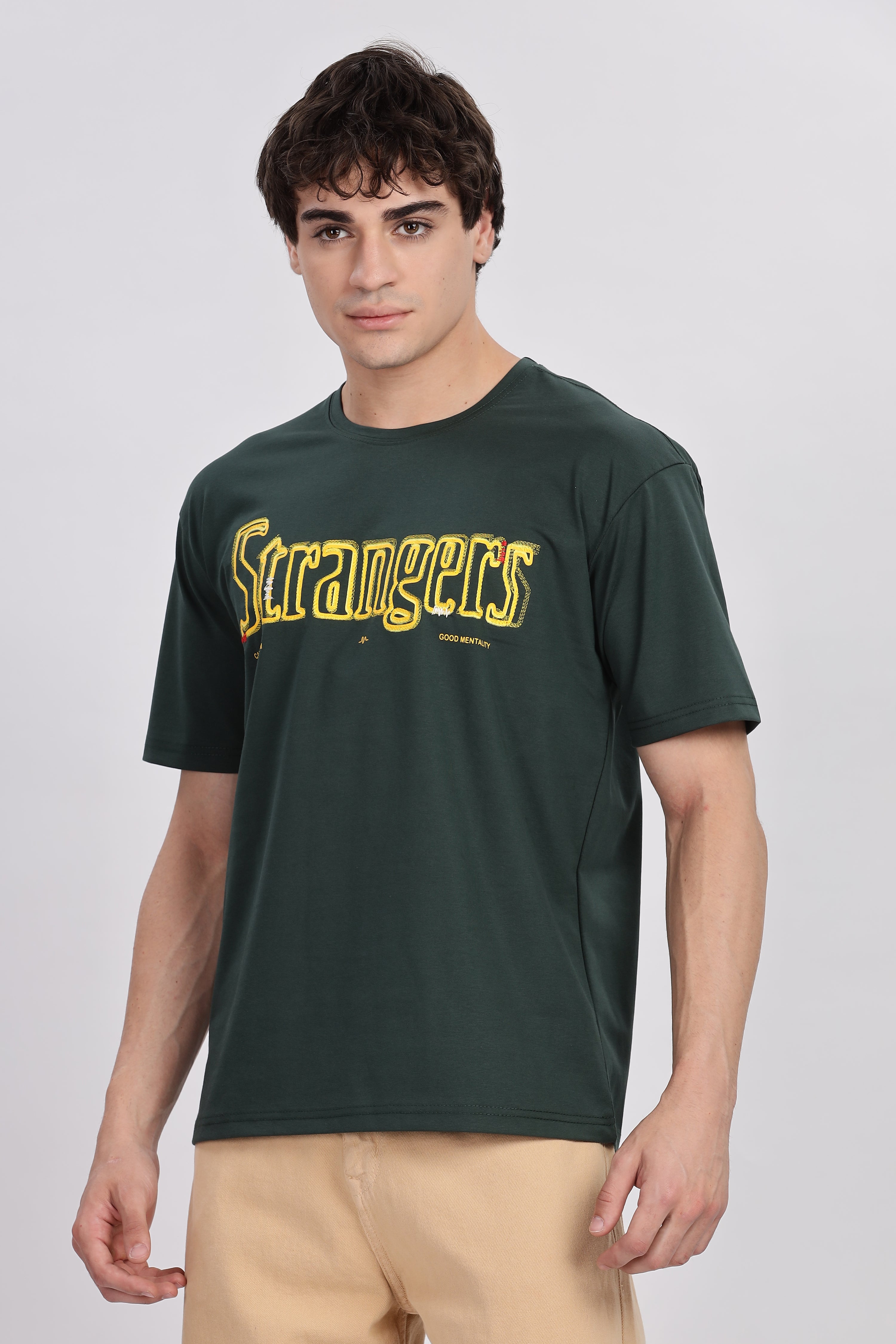 Round Neck Short Sleeve Graphic T-Shirt