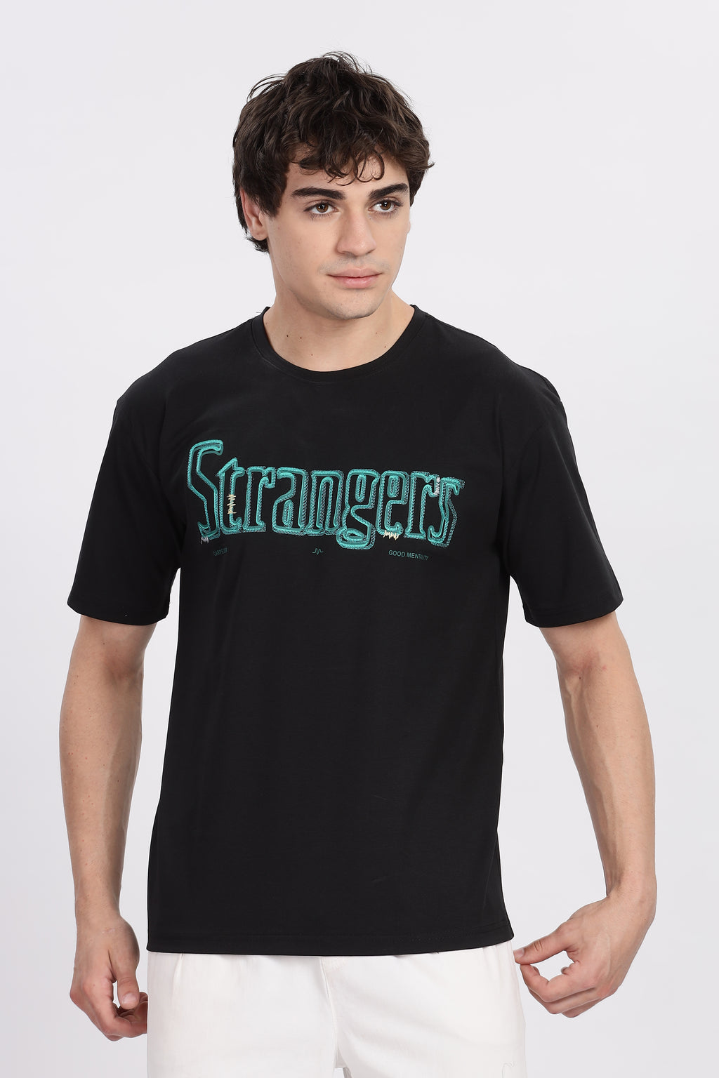 Round Neck Short Sleeve Graphic T-Shirt