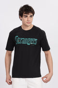 Round Neck Short Sleeve Graphic T-Shirt