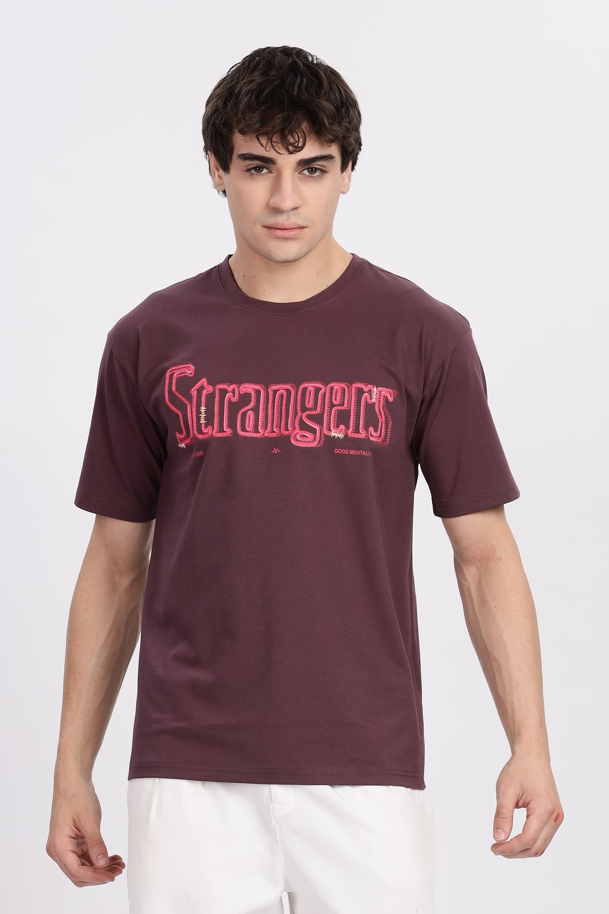 Round Neck Short Sleeve Graphic T-Shirt