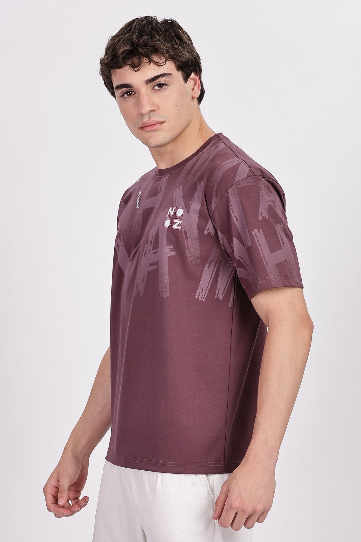 NOZ Abstract Graphic T-Shirt