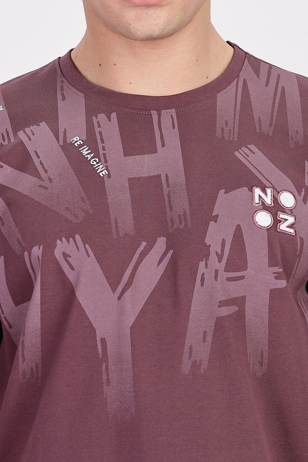NOZ Abstract Graphic T-Shirt