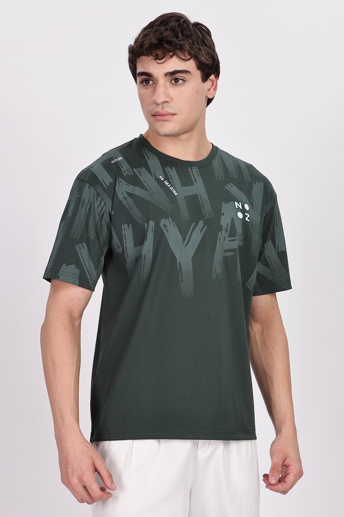 NOZ Abstract Graphic T-Shirt
