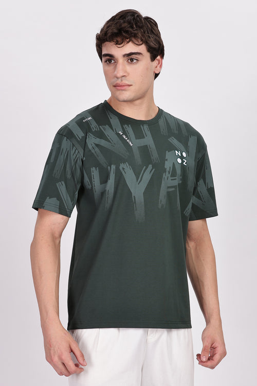 NOZ Abstract Graphic T-Shirt